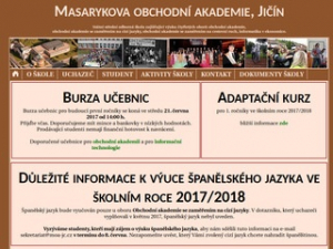 Masarykova obchodní akademie Jičín
